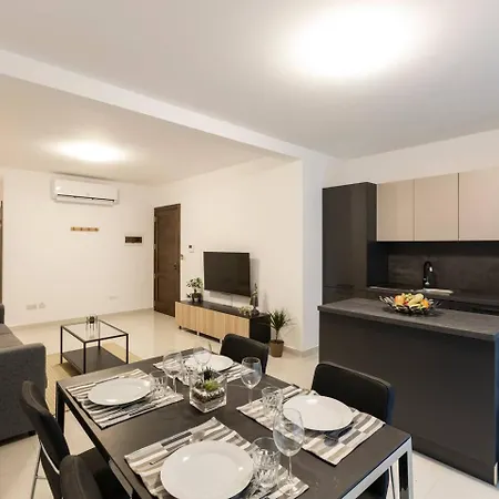 Apartament Beautiful Modern 2br Ta Xbiex